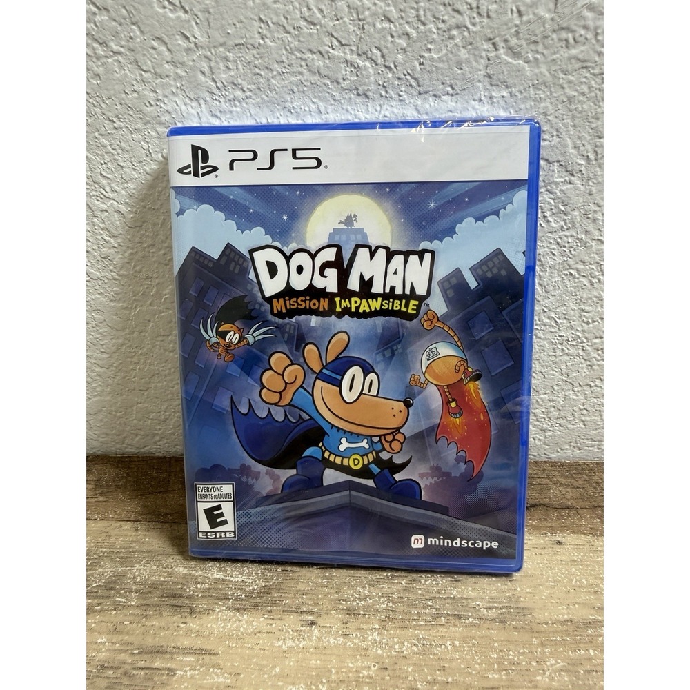 DOG MAN: Misson Impawsible (PS5 PlayStation 5) Brand New SEALED! Rare Title!
